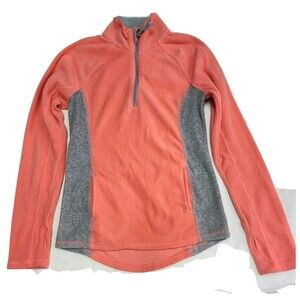 So Athletic women's Peach and Grey color, pullover fleece sweater Small